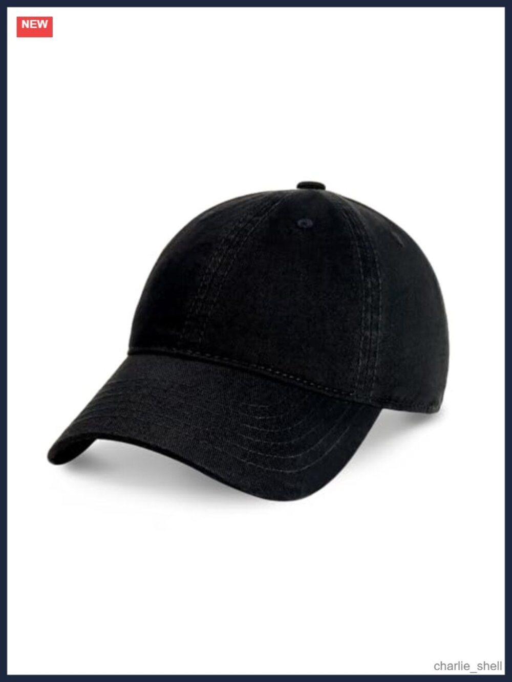 Premium Cotton Dad Hat Adjustable Baseball Cap Unisex Solid Sporty